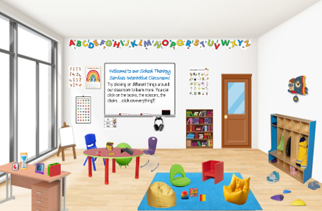 Interactive bitmoji classroom