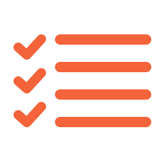 Orange Checklist