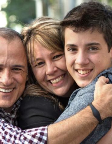 parents and teen