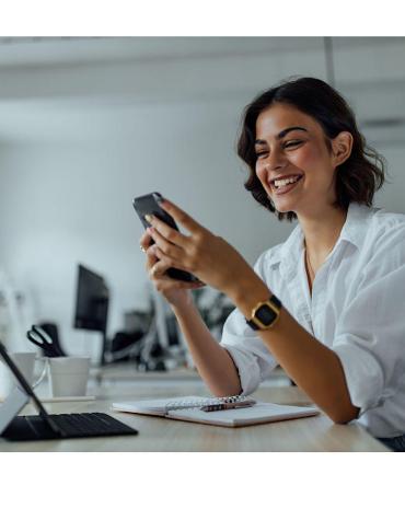 Parent attending online group