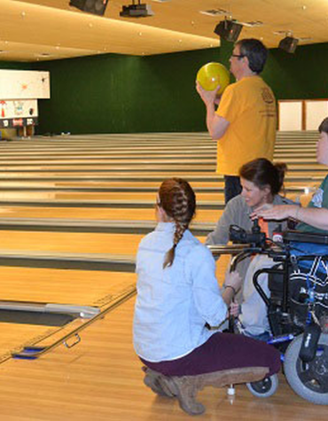bowling alley