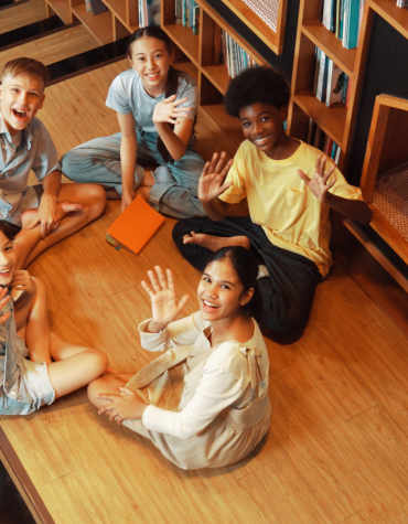 Kids in Library