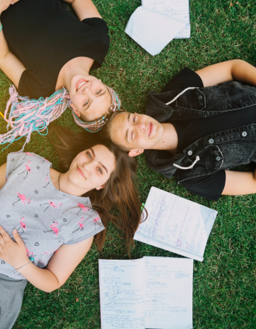 kids hanging out