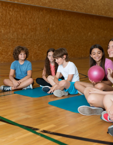 kids in gym