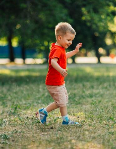 boy running
